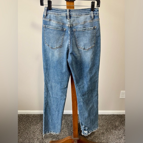 Flying Monkey Women’s High Rise Straight Leg Jean Size 25 - Picture 9 of 11